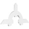 Ekena Millwork Ericson Architectural Grade PVC Gable Bracket, 60"W x 30"H x 2"D x 6"F, 12/12 Pitch GBP060X30X0206ERI00 - alternate 1